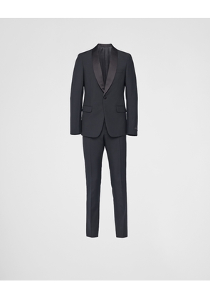 Single-breasted wool and mohair tuxedo