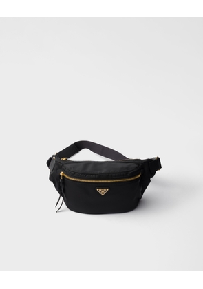 Re-Nylon and Saffiano leather belt bag