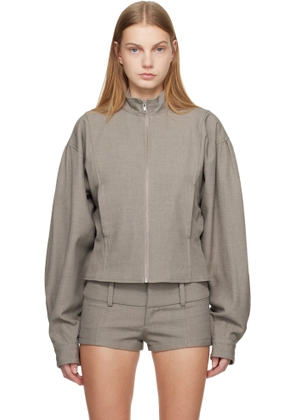 Belle Anna Gray Globo Jacket