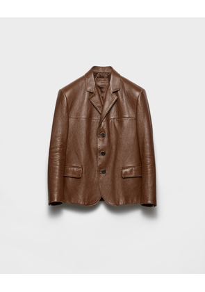 Nappa leather jacket