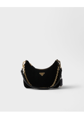 Prada Re-Edition mini velvet bag