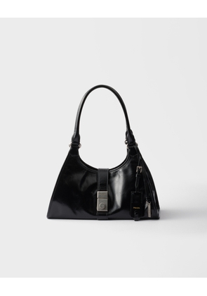 Medium leather tote bag