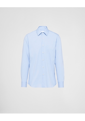 Stretch cotton shirt