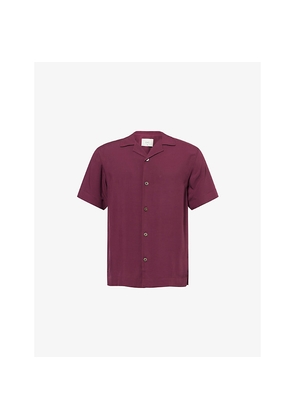 Mens Che Valbonne Camp-Collar Woven Shirt