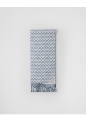 Symbole double wool and cashmere scarf