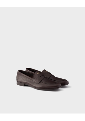 Leather loafers