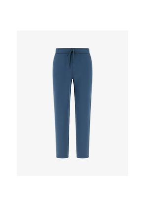 Mens Boggi Scuba Tech-Patch Cotton-Jersey Trousers