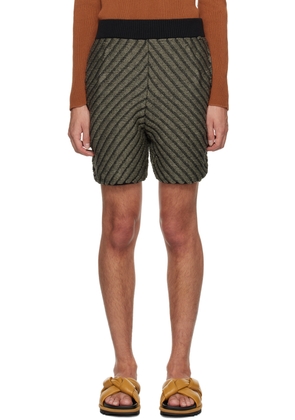 Isa Boulder SSENSE Exclusive Khaki Shorts