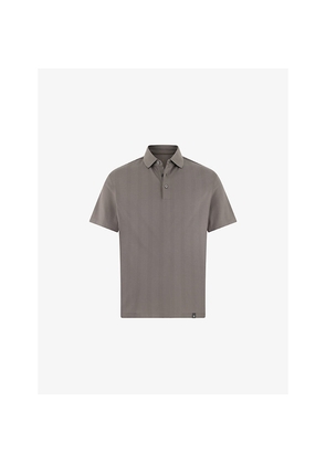 Mens Boggi Jersey Polo Shirt With S Cafe Yarn