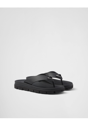 Rubber thong sandals