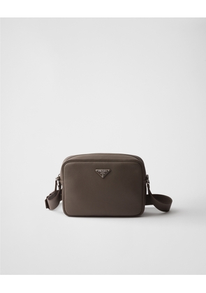 Leather shoulder bag