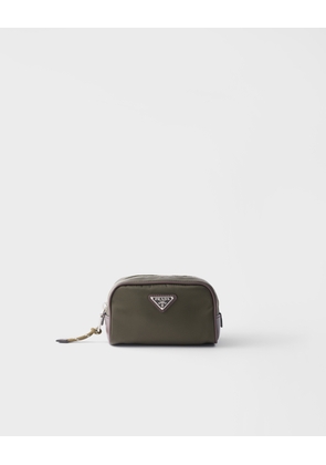 Prada Speedrock Re-Nylon and leather pouch