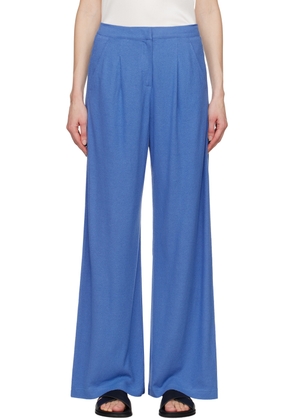 MM by Max Mara Blue Brina Trousers
