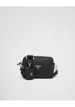 Saffiano leather shoulder bag