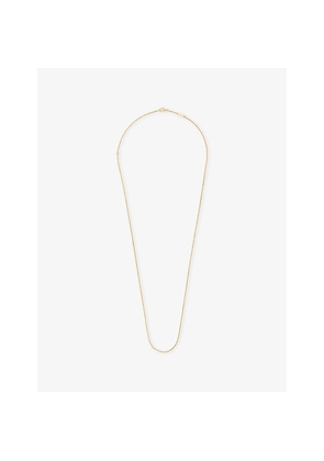 Van Cleef & Arpels Angle Filed Trace Chain 18ct Yellow Gold Necklace