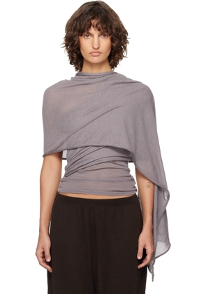 Paloma Wool Taupe Puzzle Blouse