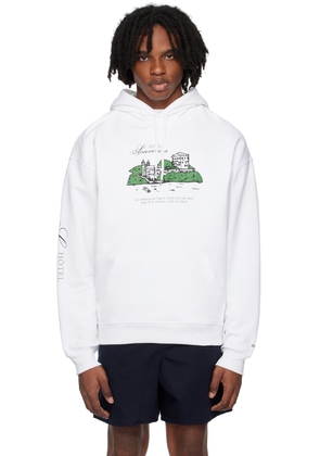 A.P.C. White JJJJound Edition 'Hôtel Souvenirs' Hoodie