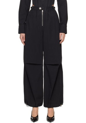 Dion Lee Black Flight Trousers