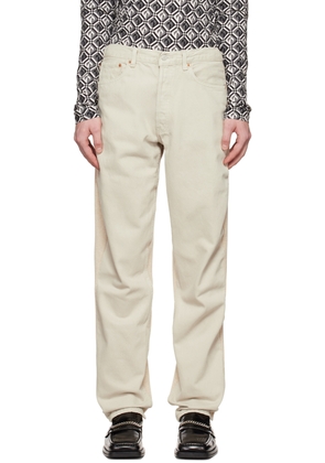 Bless Beige Jeansfrontjogger Sweatpants