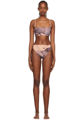 ELLISS SSENSE Exclusive Brown Capsule Bikini Set