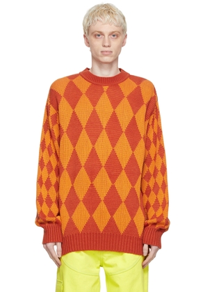 Marshall Columbia SSENSE Exclusive Orange Shradha Kochhar Edition Sweater