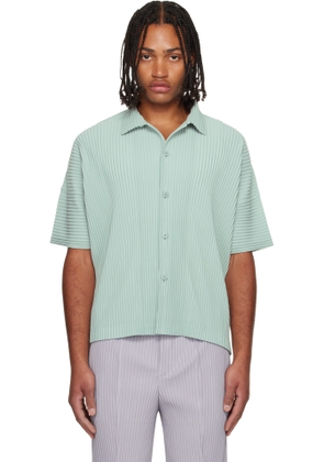 HOMME PLISSÉ ISSEY MIYAKE Blue Monthly Colors July Shirt