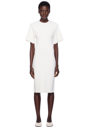 TOTEME White Tee Knit Midi Dress