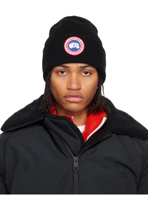 Canada Goose Black Arctic Beanie