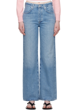 Citizens of Humanity Blue Annina High Rise Wide Leg 33 Jeans