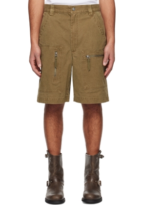 Isabel Marant Brown Kyle Denim Shorts