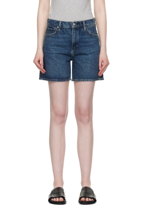 rag & bone Blue Kaia Denim Shorts