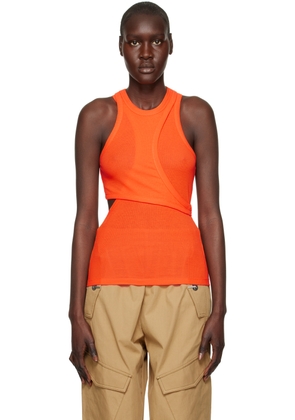 Dion Lee Orange Modular Tank Top