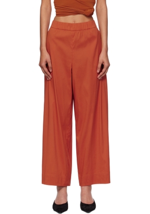 Max Mara Orange Rio Long Trousers