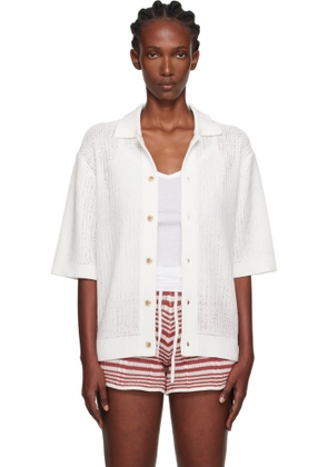 Holzweiler White Elio Shirt