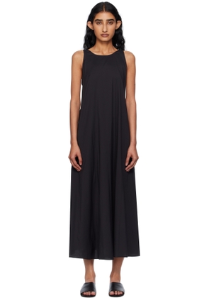 Max Mara Black Romea Midi Dress