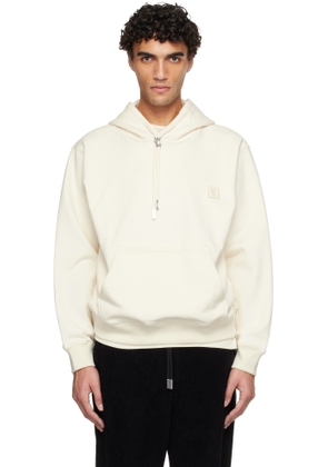 WOOYOUNGMI Off-White Back Logo Hoodie