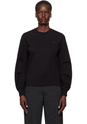 Moncler Black Logo Patch T-shirt
