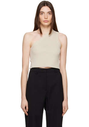 JACQUEMUS Off-White 'La Maille Ascu' Tank Top