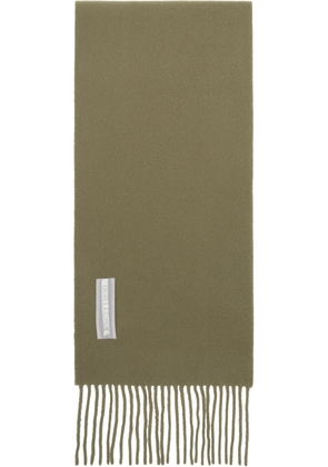 OUR LEGACY Khaki Estate Scarf