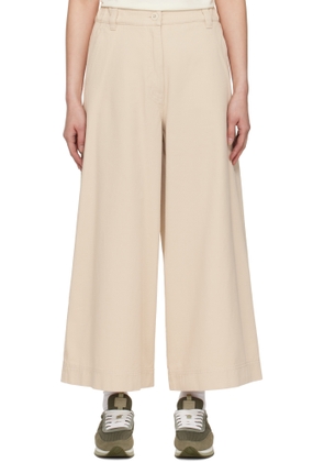 Weekend Max Mara Beige Disco Trousers