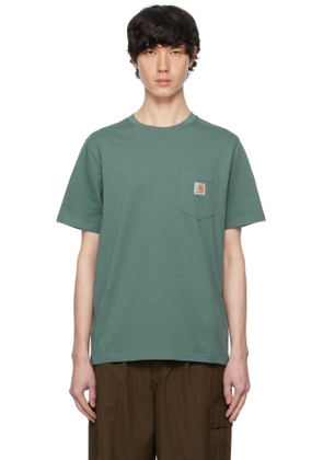 Carhartt Work In Progress Green Pocket T-shirt