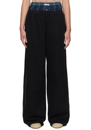 Acne Studios Black Layered Sweatpants