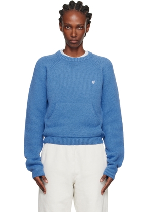 Acne Studios Blue Crewneck Sweater