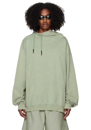 A. A. Spectrum Green Closed Circuit Hoodie