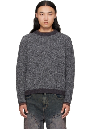 Eckhaus Latta Gray Yak Sweater