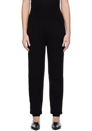 DRAE Black Den Seamless Lounge Pants