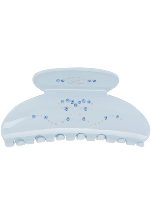 Sandy Liang Blue Princess Hair Claw Hair Clip