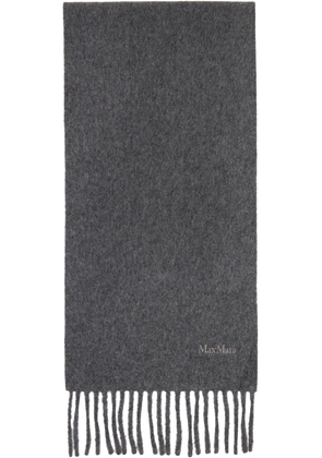 Max Mara Gray Scilli Scarf