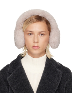 Max Mara Beige Muffy1 Ear Muffs