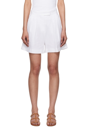Max Mara White Jessica Shorts